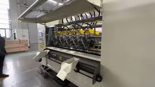 Corrugated cardboard paperboard Computer Thin blade slitter scorer machine