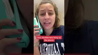 Southern Charm: How Southerns Hang Up the Phone#SouthernCharm #SouthernHumor