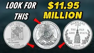 Most Valuable Quarter Dollar Coins Worth BIG Money! USA Coins 1912-2008 & 2012 & 1788-2000
