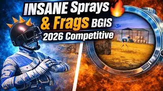 Sprays & Frags Competitive 🔥| BGIS 2026 🇮🇳