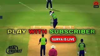RAJPUT PLAYZ vs SUBSCRIBERS  ⚔️ REAL CRICKET ELITE PASS LIVE | RC KRAFTON UPDATE