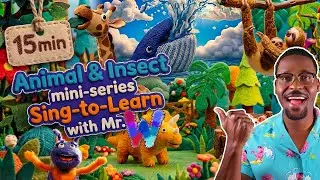 Animal & Insect Learning Series for Toddlers | Sing-to-Learn Videos
