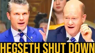 Sen. Chris Coons SHUTS DOWN Hegseth&rsquo;s 