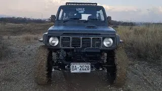 Testing my modified jimny