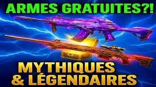 Comment avoir des armes gratuitement (mythiques et légendaires) sur Call Of Duty Mobile BR codm fr