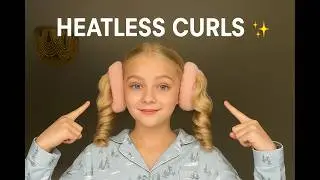 &ldquo;I Tried Sock Curls&hellip; and OMG the Results! 🔥 (Heatless Curl Routine)&rdquo;