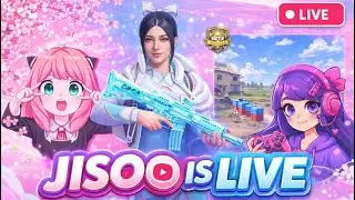 BGMI 4.2 UPDATE LIVE NOW 🔴 | Girl Gamer live  | JISOO isLIVE