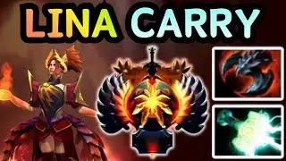 🔥 LINA CARRY WENT 21/0 INSANE PLAY | DOTA 2 GAMEPLAY 🔥