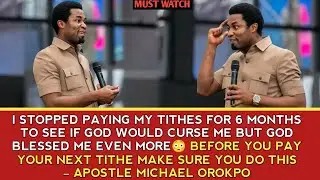 I STOPPED PAYING TITHES FOR MONTHS TO SEE IF GOD WOULD CURSE ME BUT WHAT HAPPENED SHOCKED ME-AP MIKE