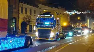 Christmas Light Vehicles Parade
