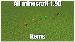 Minecraft 1.90 Update (Items)