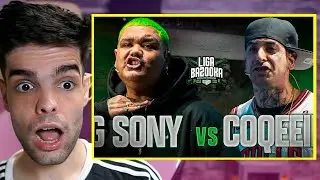 🔥COQEEIN MONTANA VS G SONY🔥 *LA BATALLA MÁS SANGRIENTA de LIGA BAZOOKA* RIMAS MUY PERSONALES