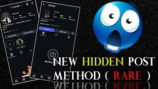 Hidden post method | post hide kaise kare | how to ban instagram I'd | #viral #banedit #idban #fypシ.