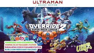 OVERRIDE 2 SUPER MECH LEAGUE : ULTRAMAN DELUXE EDITION | NINTENDO SWITCH | TRAILER