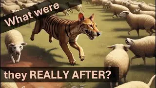 TASMANIAN TIGER FOOD and Behaviour - What did they EAT? How did they HUNT?  #thylacine hunting, prey