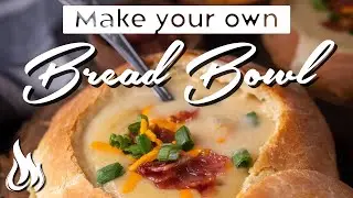 Make Bread Bowls in 20 Minutes | SUPER SIMPLE Bread Bowl