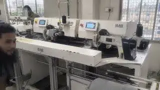 Imb double head Pocket setter production #imbashow #bestmachines #imbbangladesh
