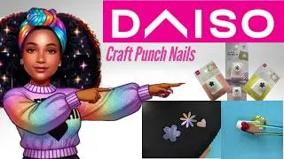 DIY Nail Hacks 2026 Using Daiso Craft Punches | Easy At-Home Designs