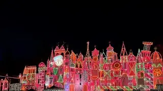 Holiday Overlay It's A Small World at Disneyland