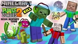 Minecraft зомби Убить Стоящая перед ПВЗ 2 Neon Mixtape Tour (FGTEEV СОННЫЙ ВРЕМЯ ВЕСЕЛО