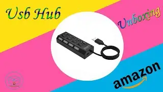 Technotech 4 Ports USB HUb 2.0 With Swithches Amazone Unboxing