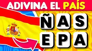 Adivina el Pa&iacute;s Ordenando Sus Letras 🅱🅰🌎🤔  Quiz Tv de Pa&iacute;ses   Cultura General