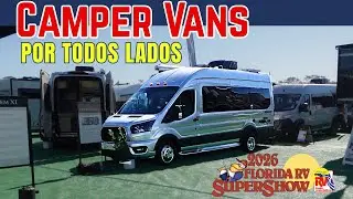 Camper Vans Airstream / 2026 Tampa RV SuperShow / Raptor Carbon Series / Primer d&iacute;a