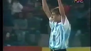 9-8-1995 (Mundial Sub-17) Argentina:2 vs Ghinea:0 (S. Peralta-Aimar)