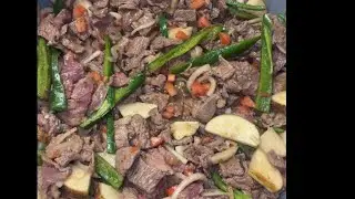 Rico y delicioso Bistec a la mexicana 🇲🇽🥩
