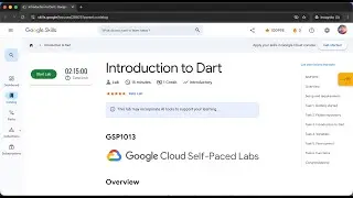 Introduction to Dart | GSP1013