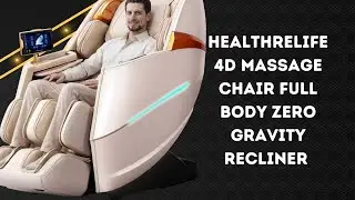 HealthRelife 4D Massage Chair Recliner &ndash; Discover Personalized Massage Therapy &ndash; REVIEW