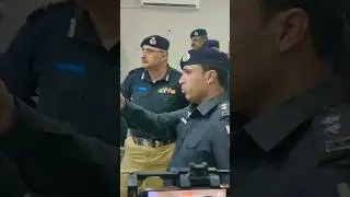 IGP KPK 👉checked Comand 💪and control room.#police #youtubeshorts