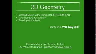CBSE Class 12 - NCERT BOOK Solutions - 3D Geometry