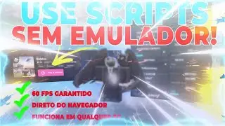 COMO USAR SCRIPT NO ROBLOX SEM EMULADOR! (NOVO METODO INFALIVEL!)