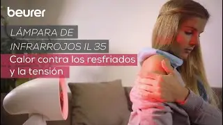 L&aacute;mpara de infrarrojos: Aplicaci&oacute;n id&oacute;nea en caso de resfriados y tensiones | Beurer IL 35