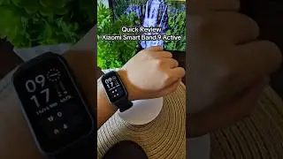 Xiaomi Smart Band 9 Active ⌚️ Quick Review and Features #xiaomismartband9active  #smartband9active