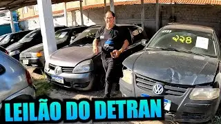 VISITAMOS UM LEILÃO COM CARROS E MOTOS A PARTIR DE R$75,00!