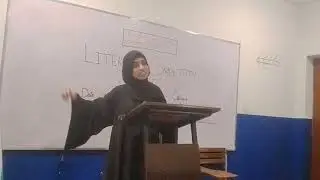 ہے جرمِ ضعیفی کی سزا مرگِ مفاجات 💐Literary Festival 2025 part 3