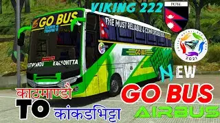 New GO BUS Airbus SKIN_Ktm To kvt_ @Dieselmandu_Official #Gobusairbus #unbg