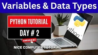 Python Tutorial in Tamil | Day 2 | Variables & Data Types | Beginners #PythonTamil #LearnPythonTamil