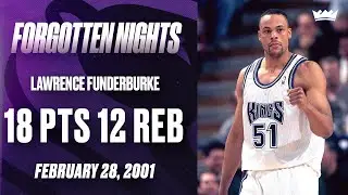Lawrence Funderburke Records Double-Double vs. Warriors | 2.28.2001