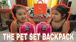 TOY #3: Shopee Finds: The Pet Set Backpack for Php 380