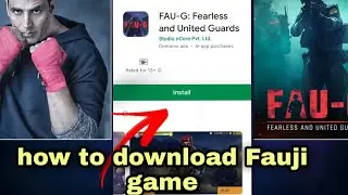 How to download Fauji game/How To Install Fauji Game