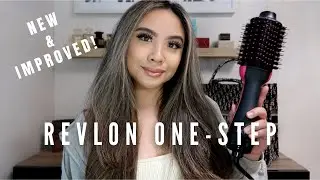 REVLON ONE STEP HAIR DRYER AND STYLER | NEW AND IMPROVED 2021 | HOW I STYLE MY HAIR
