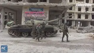 Syrian army completely secures Aleppo city from rebels' shelling