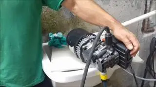 CONSERTO LAVADORA SEM PRESSÃO:( NÃO DESLIGA NA PISTOLA).