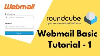 Roundcube Webmail Basic Tutorial -1 | Basic Overview #webmail_AtoZ