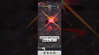 How I won against Lv. 28 Skill Growth Boss | Class F Adventurer Gameplay Highlights