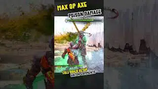 Max OP Axe Poison Build vs Hardrefill the Call Boss Fight NG+ GMGOW Ragnarok #kratosbuild #ngplus