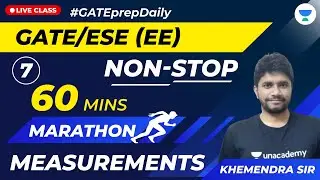 Measurements Question Series | Part 7 | GATE Electrical Engineering Exam | 60 mins Marathon